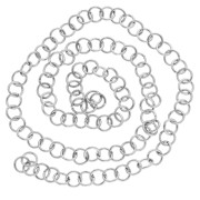 Anillas abiertas de 7 x 1 mm - Acero inoxidable 316L x 100