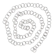 Anillas abiertas de 8 x 1 mm - Acero inoxidable 316L x 100