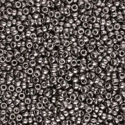 Cuentas Rocalla Miyuki 15/0 190 - Niqueladas, paquete de 50 g