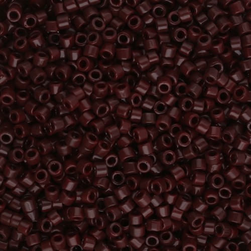 Miyuki Delica 11/0 DB0734 - Chocolate opaco, paquete de 100 g