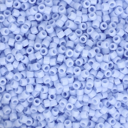 Miyuki Delica 11/0 DB1137 - Azul ágata opaco, paquete de 100 g