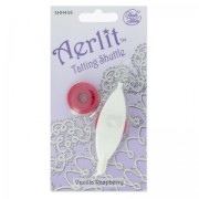 Naveta/Lanzadera - Tatting Shuttle Aerlit Vanilla Raspberry x1|raw }}