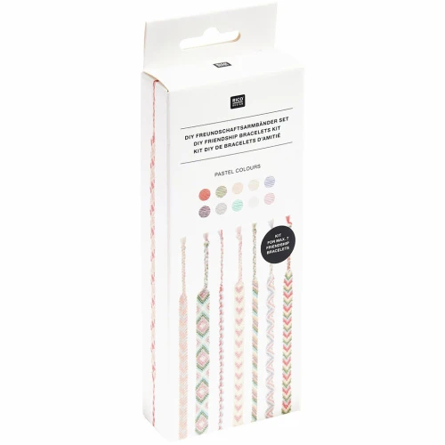 Kit pulsera brasileña - Pasteles x1