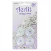 Surtido de 5 Aerlit Tatting Bobbins Pearl