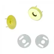 Cierre magnético para bolsa o bolsito dorado