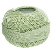 Pistachio - Hilo de algodón Lizbeth, grosor 20 - Verde pistacho claro n.º 681, 192 m Hilo de algodón Lizbeth, grosor 20 - Verde pistacho claro n.º 681, 192 m