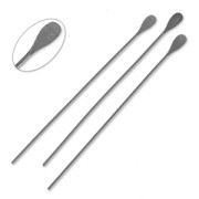 Bastónes cabezas de afiler gotas 51x0,7 mm  gunmetal x10