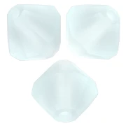Cuentas «toupies» de Preciosa - Cuenta redonda de 5 mm - Plata aguamarina mate x12