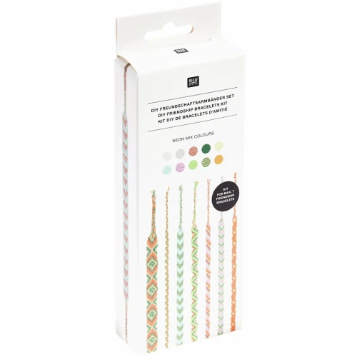 Kit pulsera brasileña - Neon mix x1