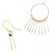 Colgantes Paddle Pin 20 mm rodiado x10