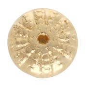 Empujador de erizo de 7 mm para encaje de 5 mm - Dorado con oro fino x1