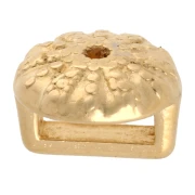 Empujador de erizo de 7 mm para encaje de 5 mm - Dorado con oro fino x1