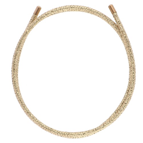 Cordón magnético para pulsera y collar - Acero inoxidable 316 Oro - Oro x1