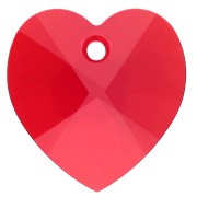 Corazón Swarovski 6228 18x17,5 mm Siam claro x1