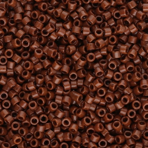 Miyuki Delica Duracoat 11/0 DB2142 - Cognac opaco, paquete de 100 g