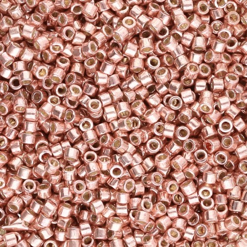 Miyuki Delica Duracoat 11/0 DB2503 - Cobre brillante galvanizado, paquete de 100 g