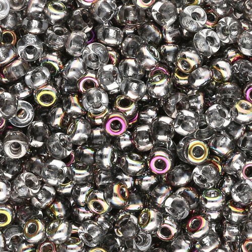 Cuentas Rocalla Miyuki 8/0 55008 - Crystal Vitrail x8 g