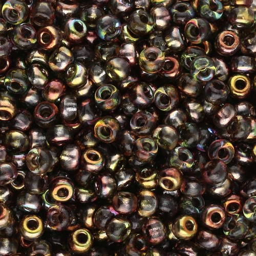 Cuentas Rocalla Miyuki 8/0 55014 - Crystal Magic Green x8 g