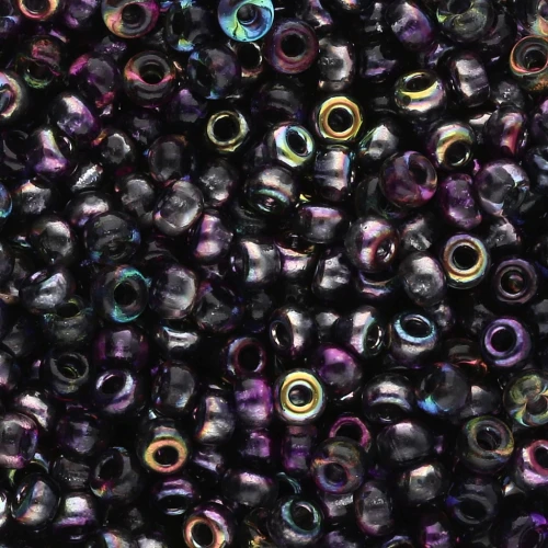 Cuentas Rocalla Miyuki 8/0 55015 - Crystal Magic Purple x8 g