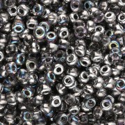 Cuentas Rocalla Miyuki 8/0 55017 - Crystal Silver Rainbow x8 g