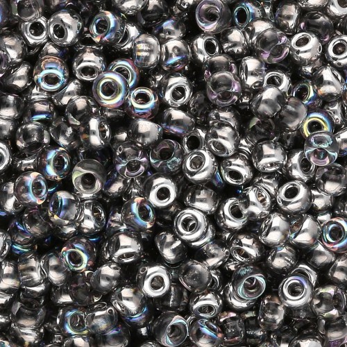 Cuentas Rocalla Miyuki 8/0 55017 - Crystal Silver Rainbow x8 g