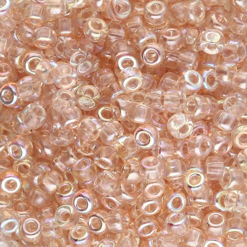 Cuentas Rocalla Miyuki 8/0 55018 - Crystal Yellow Rainbow x8 g
