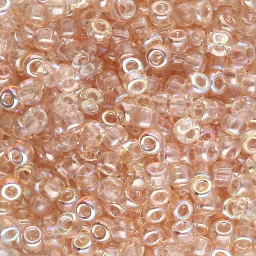 Cuentas Rocalla Miyuki 8/0 55018 - Crystal Yellow Rainbow x8 g