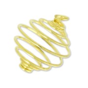 Jaula colgante para cuenta 12 mm dorado x1|raw }}