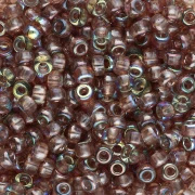 Cuentas Rocalla Miyuki 8/0 55019 - Crystal Brown Rainbow x8 g