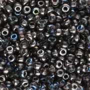 Cuentas Rocalla Miyuki 8/0 55024 - Crystal Graphite Rainbow x8 g