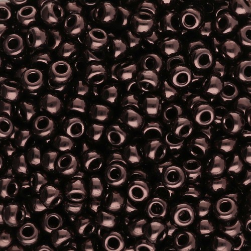 Cuentas Rocalla Miyuki 8/0 55030 - Negro bronce x8 g