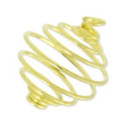 Jaula colgante para cuenta 18 mm dorado x1|raw }}