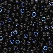 Cuentas Rocalla Miyuki 8/0 55031 - Negro Azuro x8 g