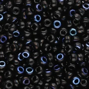Cuentas Rocalla Miyuki 8/0 55031 - Negro Azuro x8 g