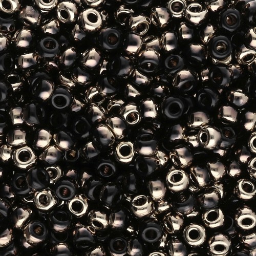 Rocalla Miyuki 8/0 55032 - Ámbar negro x8 g
