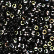 Cuentas Rocalla Miyuki 8/0 55038 - Negro Vitral x8 g|raw }}
