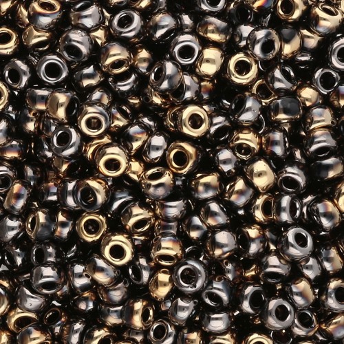Rocalla Miyuki 8/0 55071 - Black California Graphite x8 g