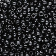 Cuentas Rocalla Miyuki 8/0 55096 - Black Vacuum Hematite Full x8 g|raw }}