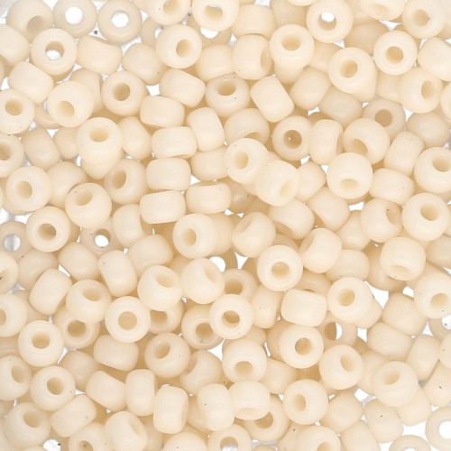 Rocalla Miyuki 8/0 491 - Ivory Pearl Ceylon Luster x8 g