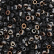 Rocalla Miyuki 8/0 4561 - Valentinita negra mate x8 g|raw }}