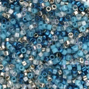Surtido de Miyuki Delica 11/0 - Ice Ice Baby x8 g