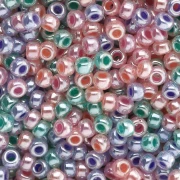 Mezcla de Rocallas Miyuki 8/0 - Shiny Colors x8 g