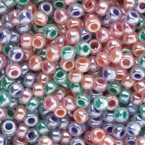 Mezcla de Rocallas Miyuki 8/0 - Shiny Colors x8 g