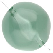 Verde musgo - Cuentas redondas irregulares facetadas de 12 mm de resina transparente - Verde musgo x4 Cuentas redondas irregulares facetadas de 12 mm de resina transparente - Verde musgo x4