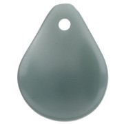 14x10.5 mm pétalos de flor curvados en resina - Celadon x8