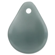14x10.5 mm pétalos de flor curvados en resina - Celadon x8