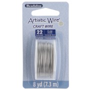 Hilo redondo de 0,64 mm Artistic Wire - Acero inoxidable 304 x 7,3 m