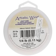 Hilo de cobre redondo de 0,81 mm Artistic Wire - Natural x 24 m