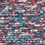Blanco - Cordón de tela Liberty - Thorpe Hill - Azul - Rojo - Blanco x 1 m Cordón de tela Liberty - Thorpe Hill - Azul - Rojo - Blanco x 1 m