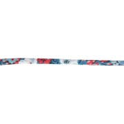 Cordón de tela Liberty - Thorpe Hill - Azul - Rojo - Blanco x 1 m